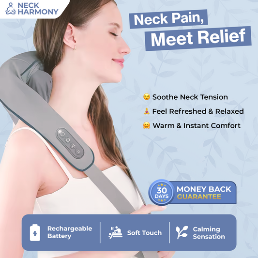 NeckHarmony™ Neck Massager Pro